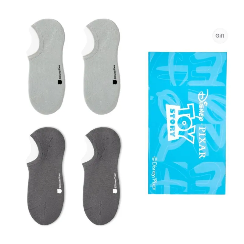 Disney No Show Socks Unisex Box 4 Pack-54