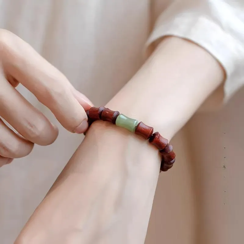 JIUHUASHAN Sandalwood Bracelets Unisex-6