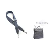 Light Gray Adjustable 88.5-135cm 1 Pack (Convertible to Crossbody)