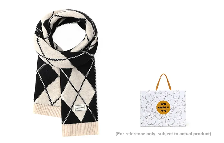 FREE RABBITⅡ Knit Scarves Unisex-7