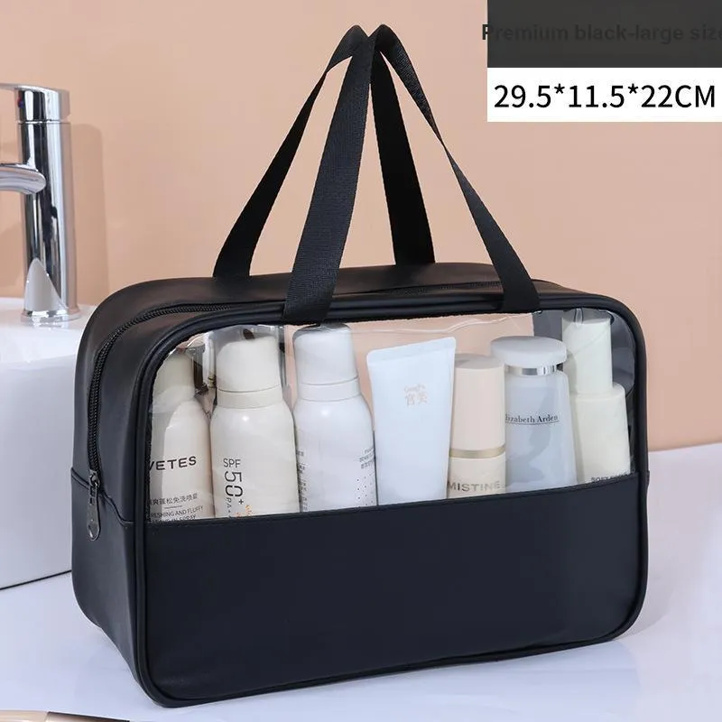 LETOO PVC Makeup Bag Large Size Unisex Multicolor-17