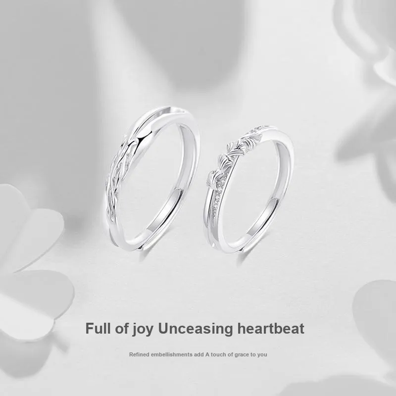 JUICY GRAPE S999 Fine Silver Rings Unisex-2