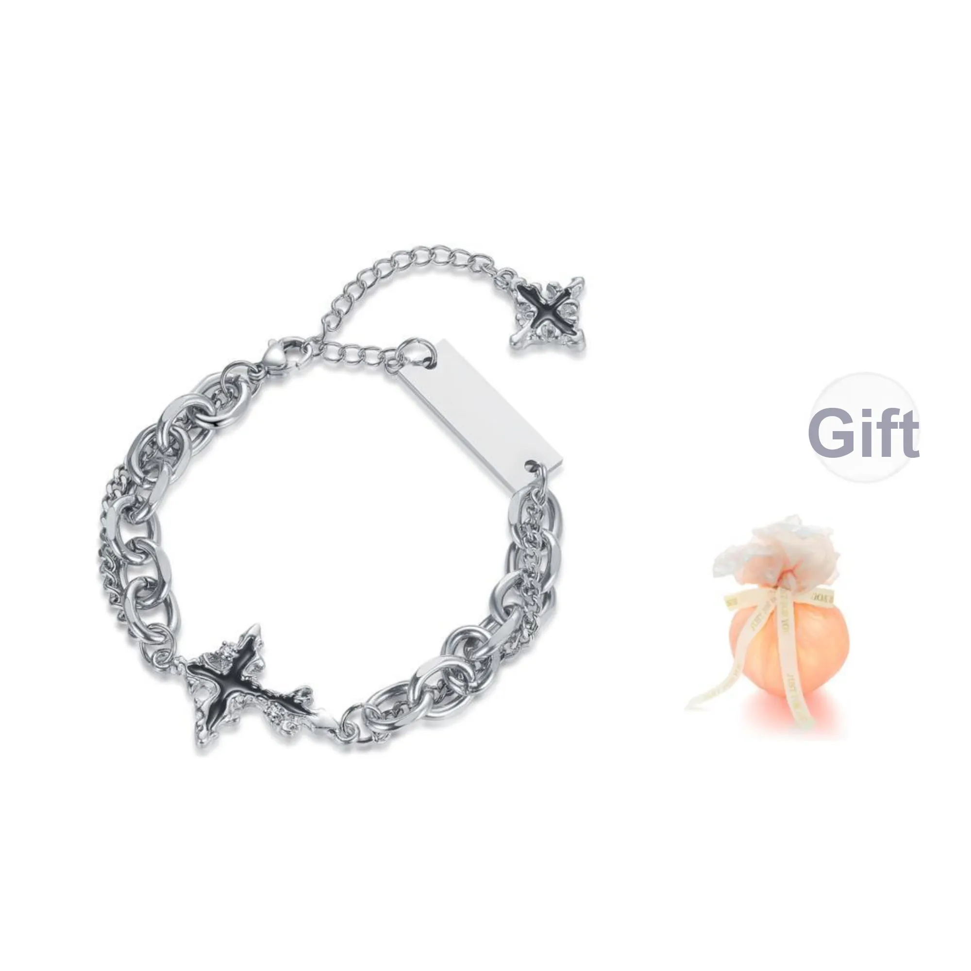 ACROWM Titanium Steel Bracelets Unisex