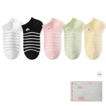 MIIOW Trend Party Series Ankle Socks Women's 5 Pack