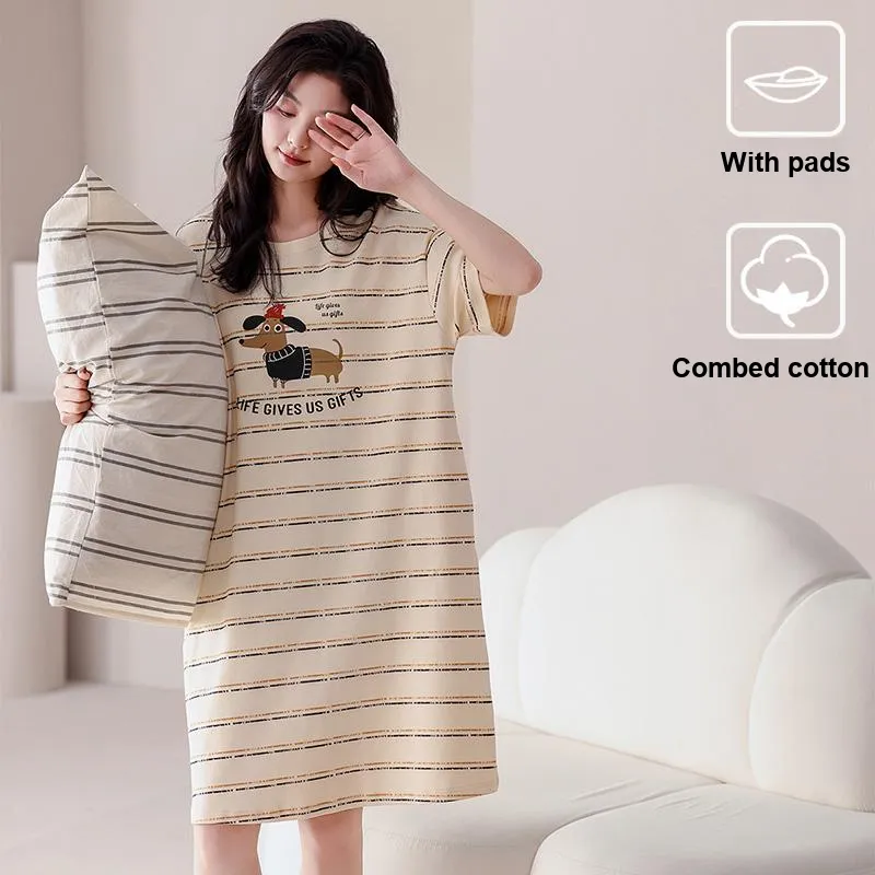Good fortune Women's Nightgowns-3