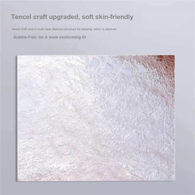 JIAOXUEFEI Tencel Compressed Facial Mask Paper Silk Extra Thin Hydrating 50 Pieces-2