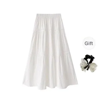 PAVEA Casual Long Skirt Women's