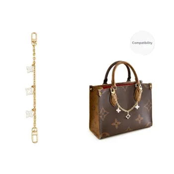 Ingenuity Handmade Alloy Bag Accessories Women's Gold Tone