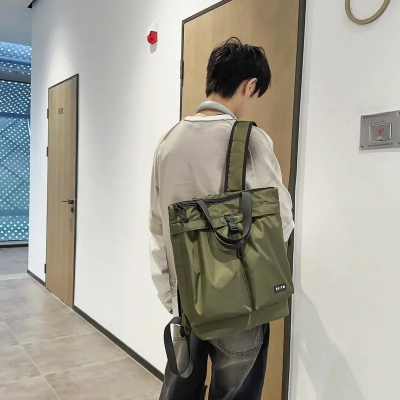 Yalu Nylon Backpack Unisex Multicolor-10