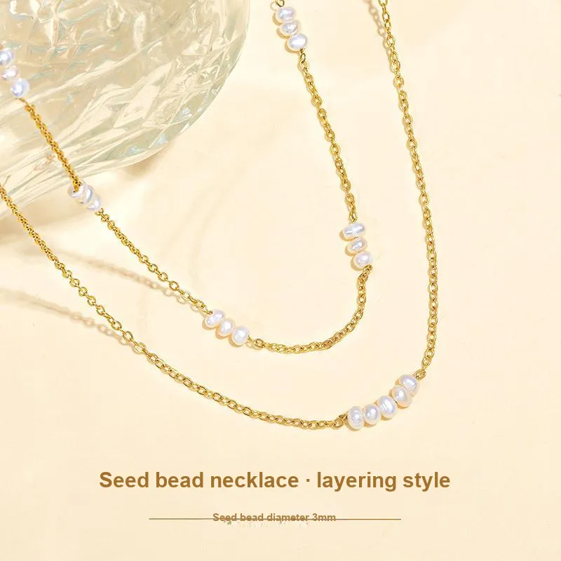HELA DE HAI Pearl Necklaces Women's-13