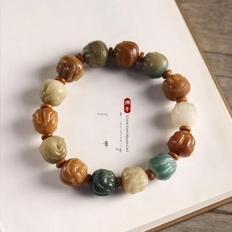 HANCANG Bodhi Root Bracelets Women's-1
