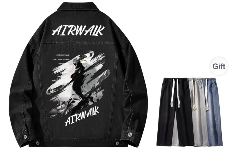 Airwalk Denim Jackets Unisex-20