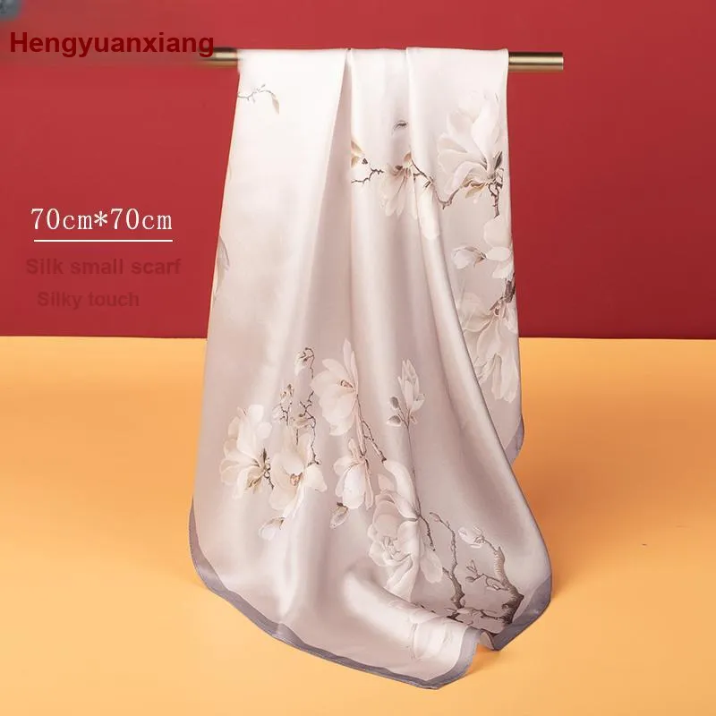H YXIANG Silk Scarves Women's-1