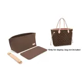 Vegetable Tanned Leather Pressure-Relieving Shoulder Pads-Brown Medium Liner+Bottom Pad Combination