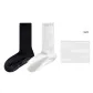 [Sole Silicone Anti-Slip Yoga Socks]Black+White