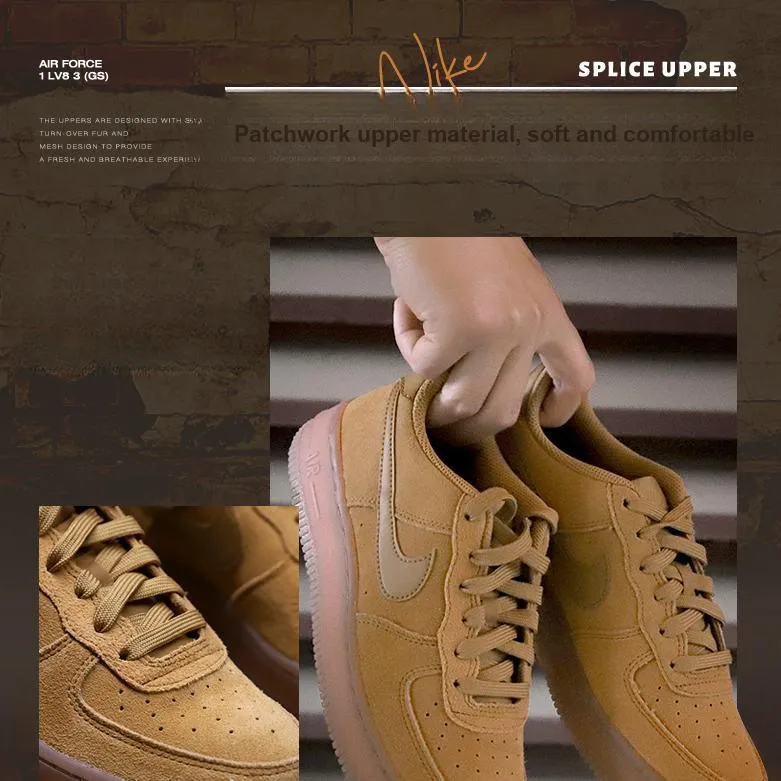Nike Air Force 1 LV8 3 Wheat GS-1