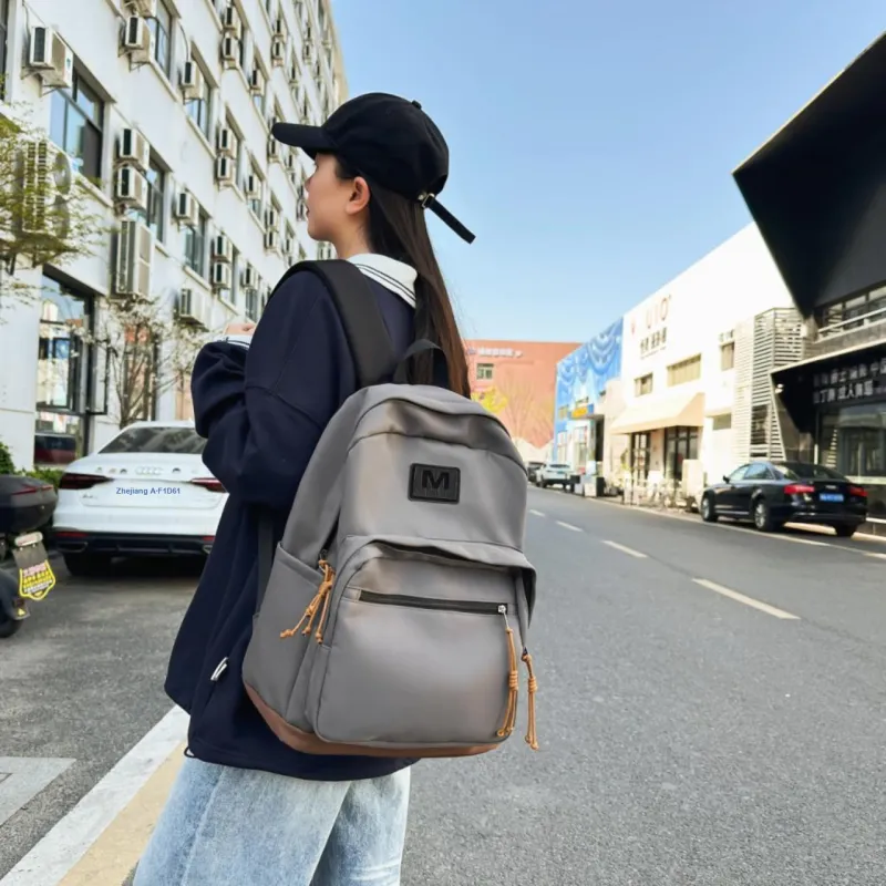 AIBAG Nylon Backpack Unisex Multicolor-6