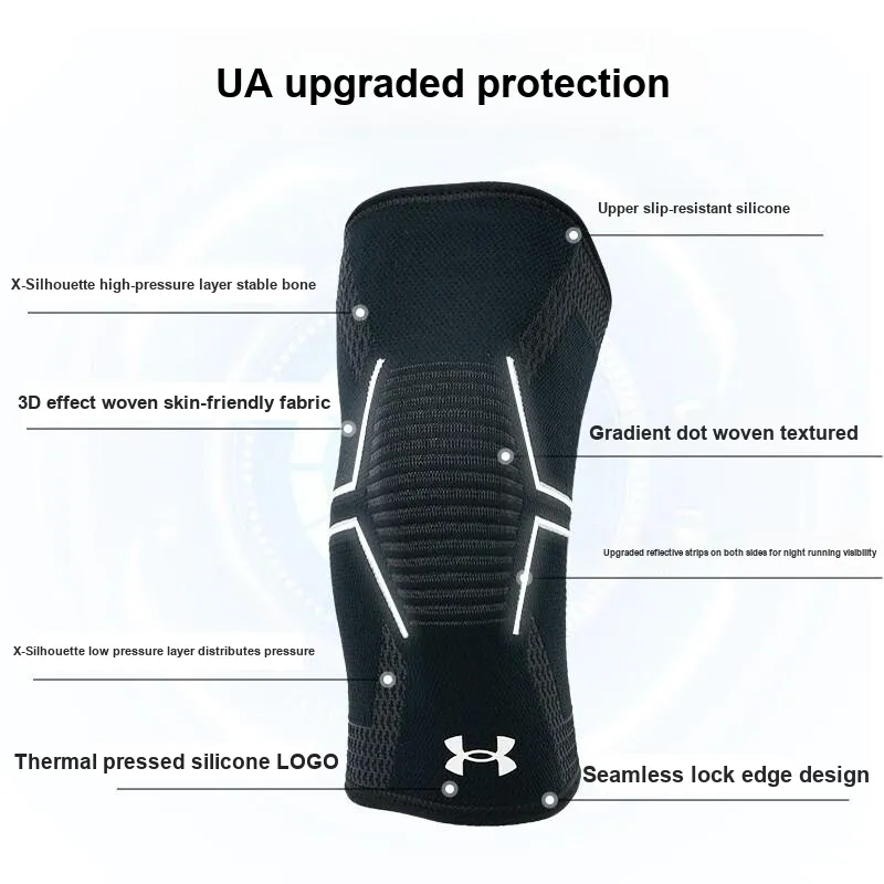 Under Armour Knee Pads Running, Mountaineering, Hiking, Cycling, Soccer, Basketball, Fitness Unisex Under Armour-6