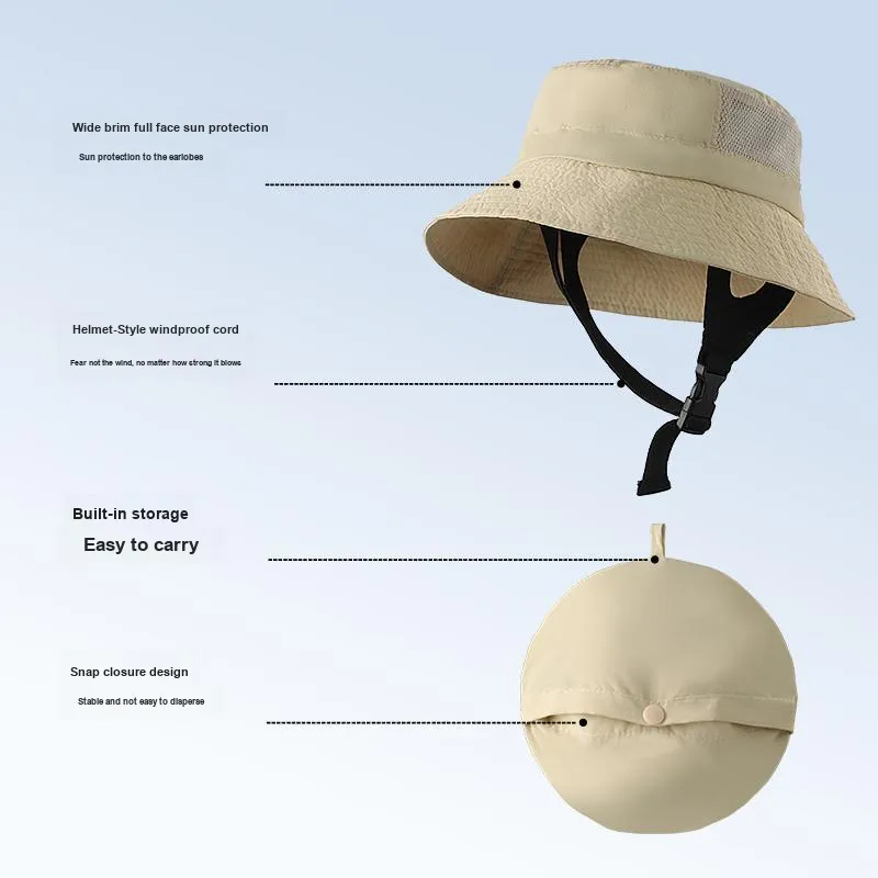 NANJIREN Slim And Lightweight Bucket Hats Unisex-7