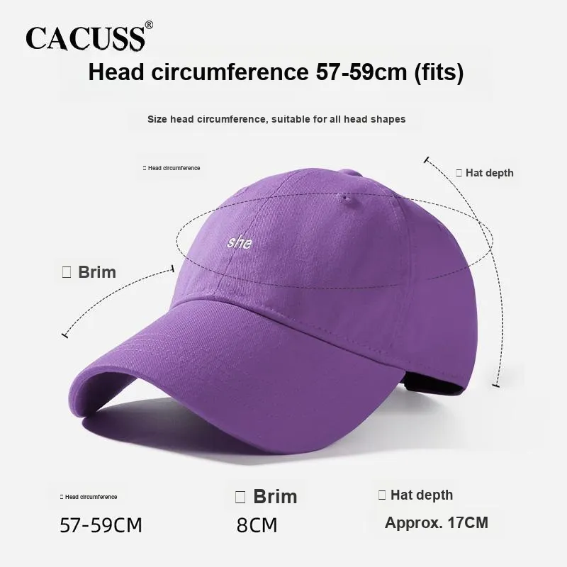 CACUSS Junior Cotton Baseball Caps Unisex-22
