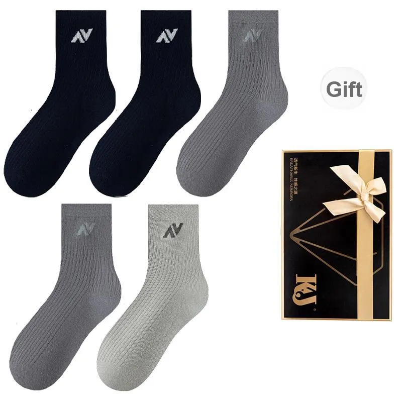 KJ Mid Calf Socks Men's Gift Box Set-20
