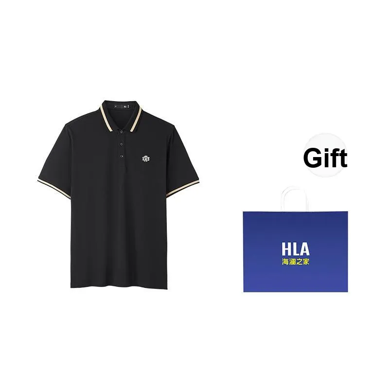 HLA Short Sleeved Polo Shirt Men's-5