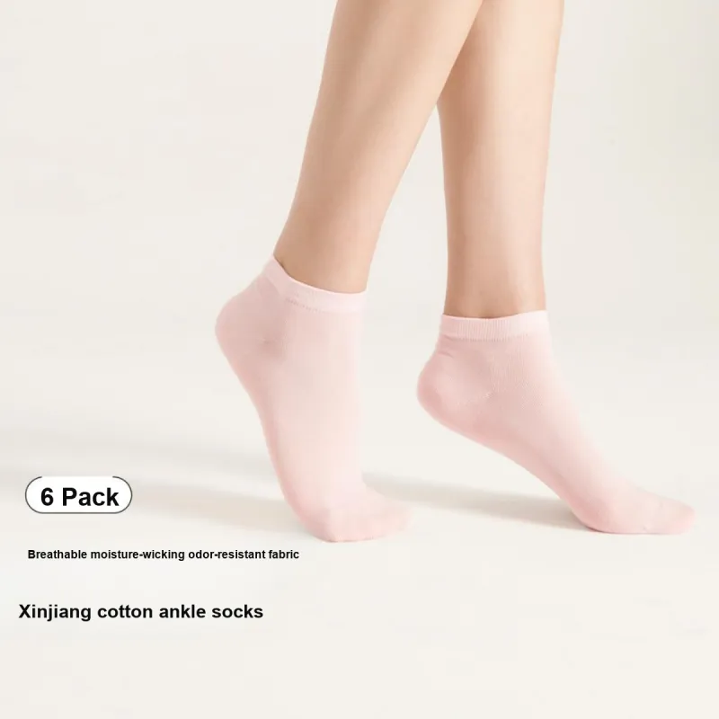 Ubras Ankle Socks Unisex 6 Pack-15
