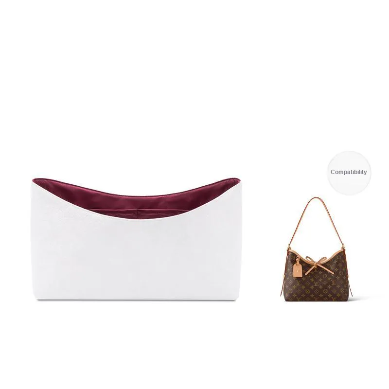 FANJI DuPont Paper Liner Bag For Storage And Organization Golden/Dark Reddish Purple/All Black-2