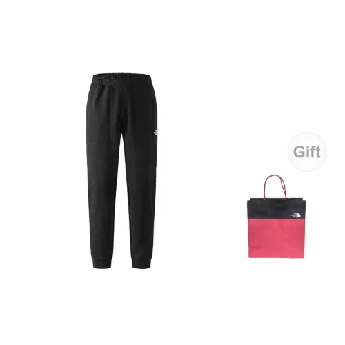 THE NORTH FACE City Outdoor Collection Knitted Sweatpants Men Black Gift Bag