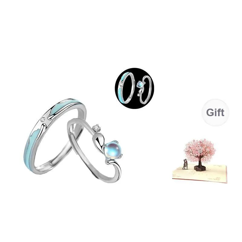 Suddenly Lucky S999 Fine Silver Rings Unisex-6