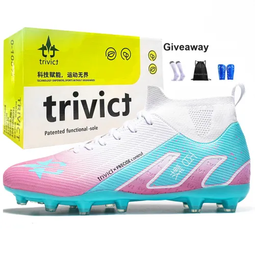 TriVict Win A Hundred Battles And Win A Hundred Victories. Soccer Shoes Unisex Mid-Top