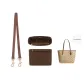 Brown Shoulder Strap+Brown Felt Liner