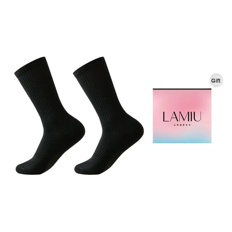 Lan Miao Knee High Socks Unisex Shopping Bag Combo Set-1