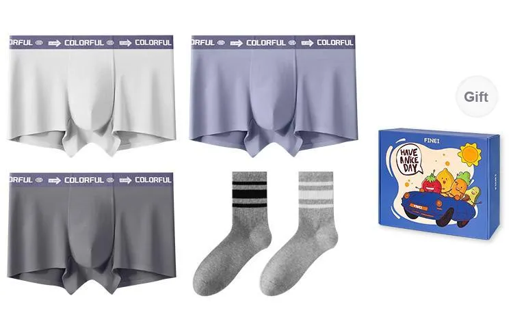 FINEI Underpants Men's Gift Box Set-0