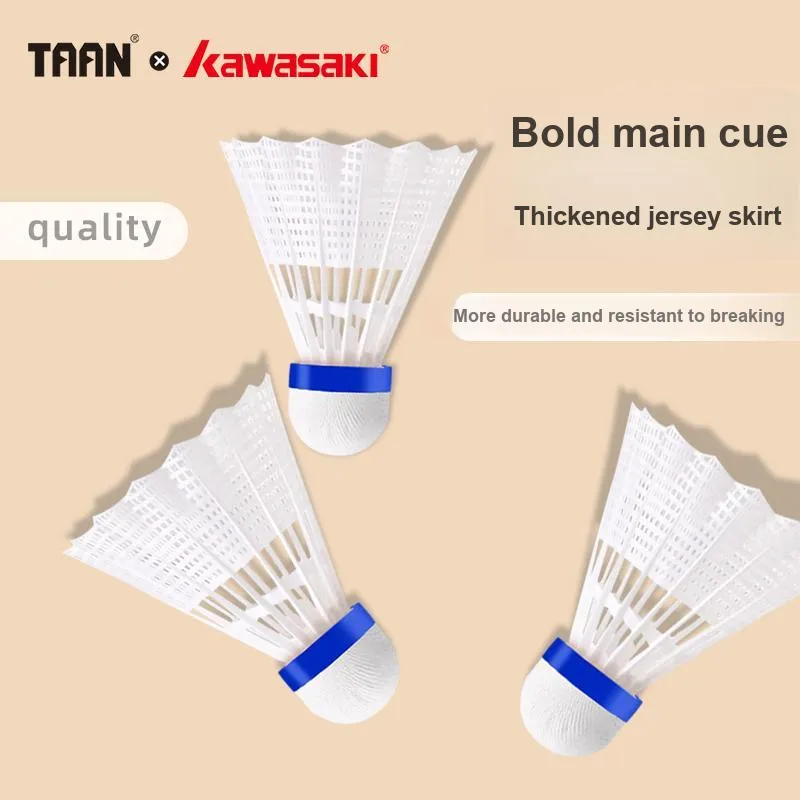 TAAN x Kawasaki T3 3 Pack Nylon Shuttlecocks-1