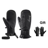 C01-Black (Full Palm Kevlar+Touchscreen Liner Glove)