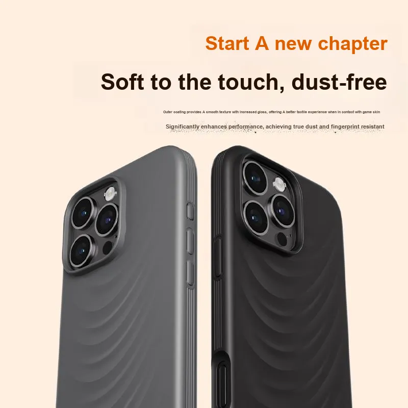Kingxbar TPU Material Liquid Touch Magnetic Phone Case Compatible With Apple 16 Collection-2