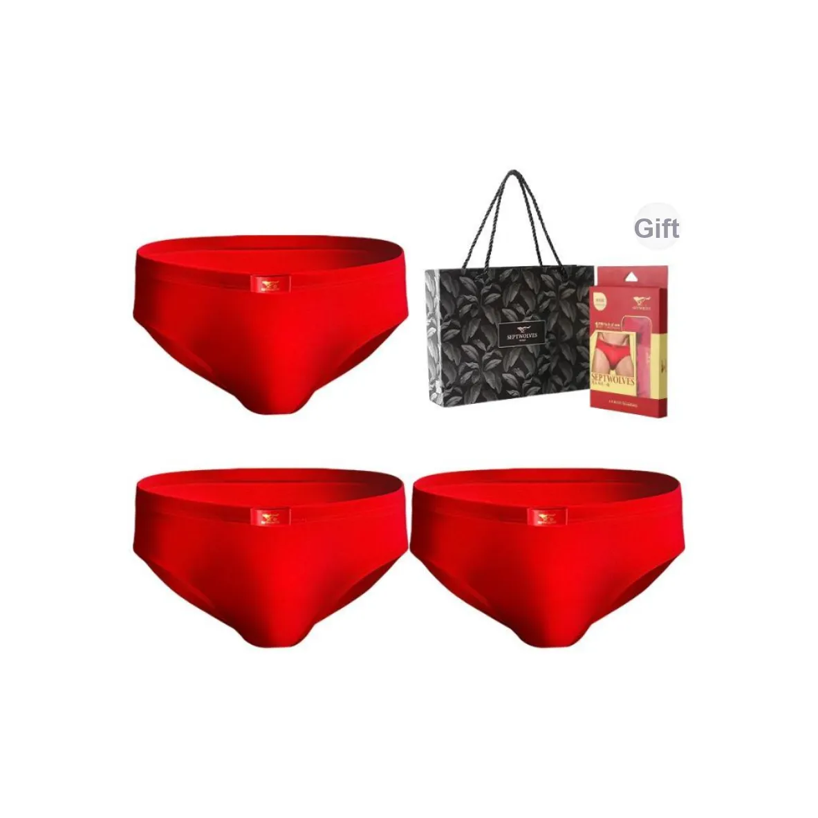 SEPTWOLVES Underpants Men's Box Of 3 Strips