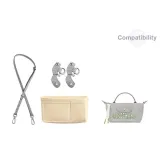 (Gray) Mini 95-124 Crossbody Bag with Shoulder Strap+Liner Set[Non-Shift 3.0 Edition]