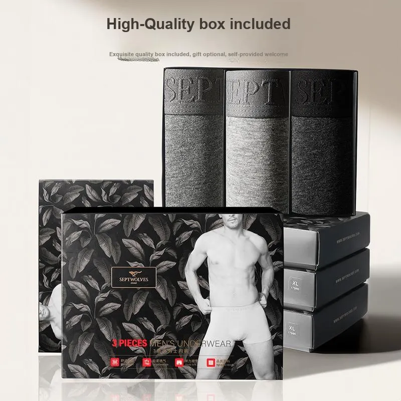 SEPTWOLVES Underwear Gift Boxes Men's 3 Pack-6