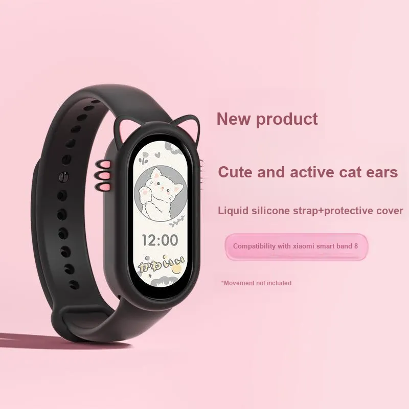 MSSM Iaomi 9/9 NFC/8/8 NFC/Beige 9 Ceramic Special Edition Xiaomi Compatibility Watch Band 170mm Silicone Material-6