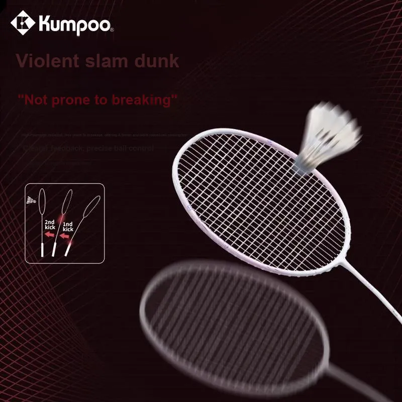 KUMPOO Stretchable And Durable Badminton Racket Strings Competition Training Unisex-8