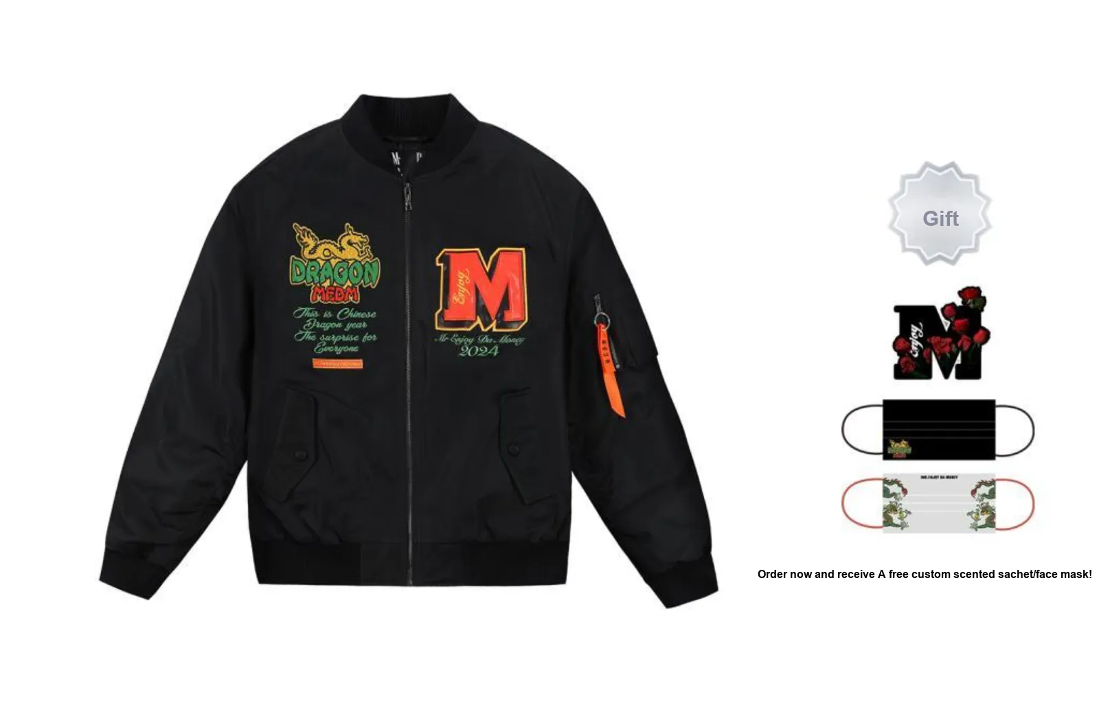 MR.ENJOYDA MONEY Year Of The Dragon Limited Series Jackets Unisex