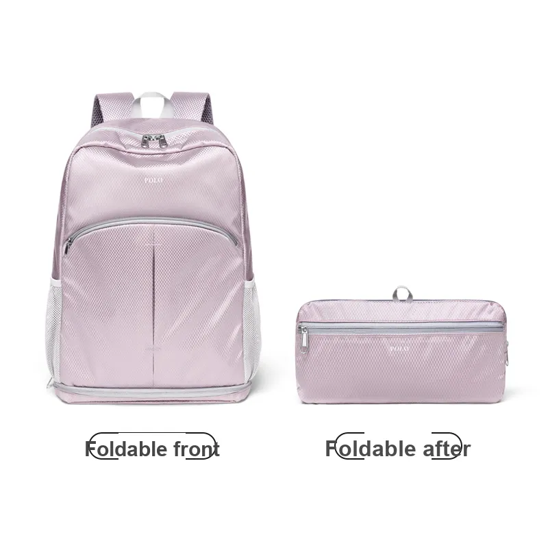 POLO Fabric 14 Inch Laptop Bags Backpack Large Size Unisex Multicolor-12
