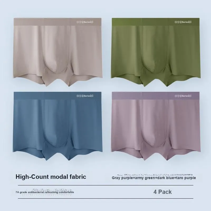 H YXIANG Underpants Men's Combo Set-29