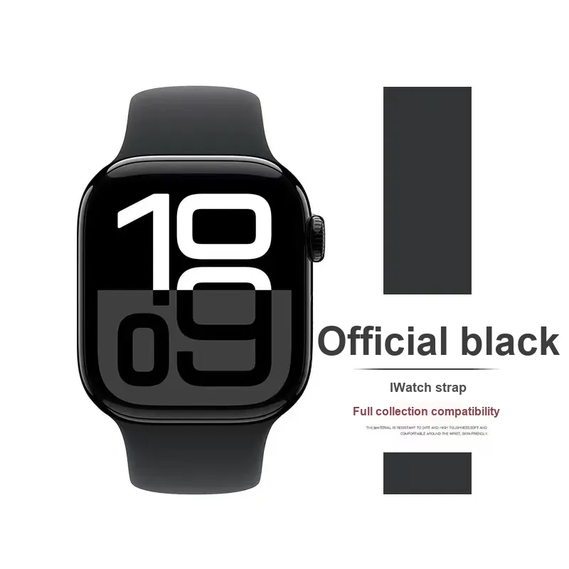 AOMN Watch Band Apple Compatibility 235mm Silicone Material-2