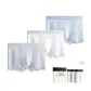 7A Grade Antibacterial Air Conditioners Pants[Silver Gray+White+Sky Blue]3 Pack Gift Box Set