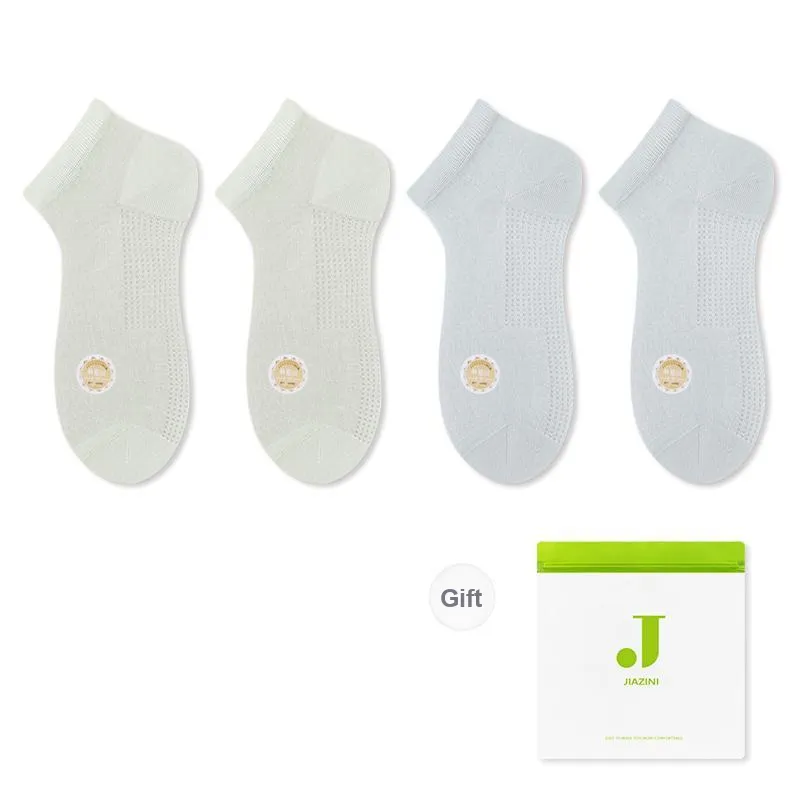 JIAZINI Ankle Socks Women's 4 Pack-20