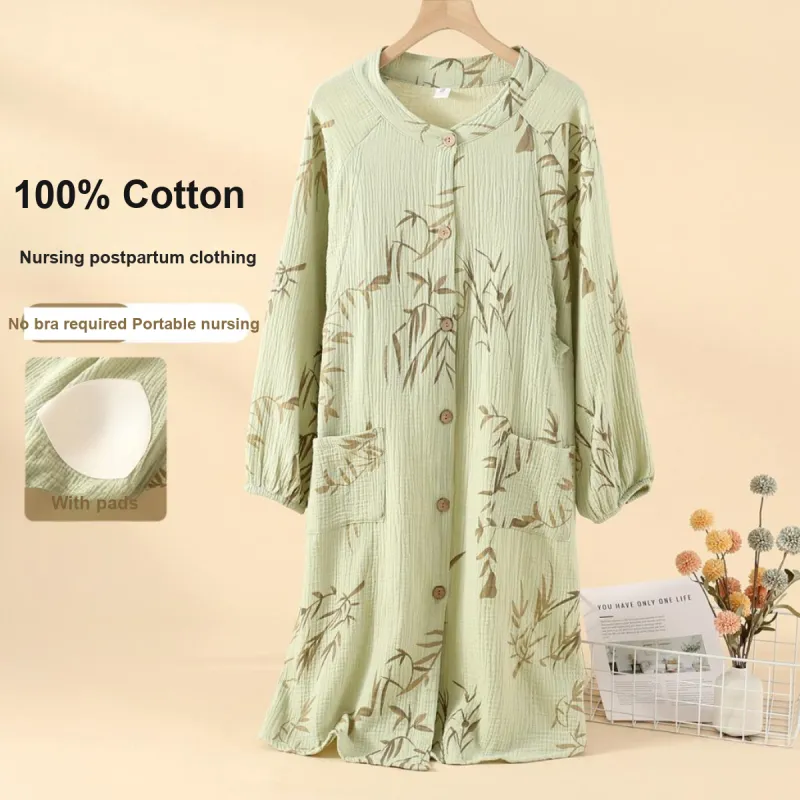 FARO Pajama Set Women's Bamboo Green-2