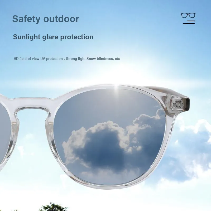 YANLE TR/Memory Plastic Square Sunglasses Unisex-1